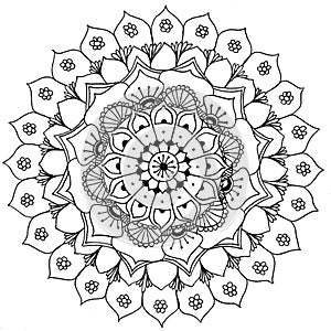 Mandala to color