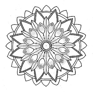 Mandala to color