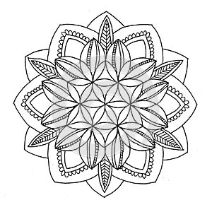 Mandala to color