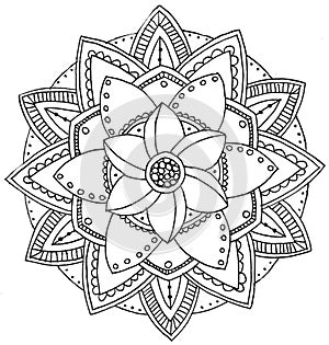 Mandala to color