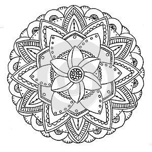 Mandala to color