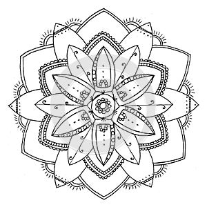 Mandala to color