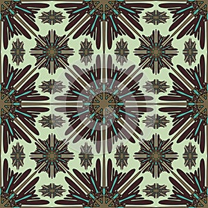 Mandala tribal ethnic ornament slamic arabic indian pattern photo