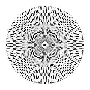 Mandala Vector Design black and white format