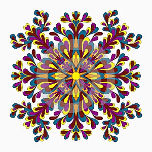 Mandala. Vintage decorative elements. vector illustration