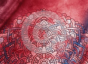 Mandala wallpaper decoration