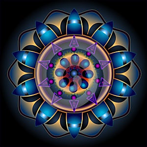 Mandala Wheel of Destiny