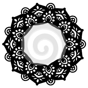 Mandalas for coloring book. Decorative round ornaments. Unusual flower shape. Oriental vector, Anti-stress therapy patterns. Weave