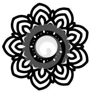 Mandalas for coloring book. Decorative round ornaments. Unusual flower shape. Oriental vector, Anti-stress therapy patterns. Weave