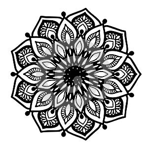 Mandalas for coloring book. Decorative round ornaments. Unusual flower shape. Oriental vector, Anti-stress therapy patterns. Weave