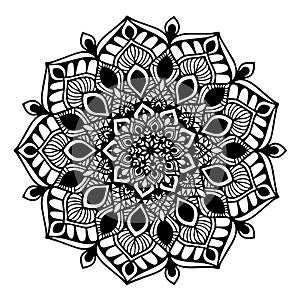 Mandalas for coloring book. Decorative round ornaments. Unusual flower shape. Oriental vector, Anti-stress therapy patterns. Weave