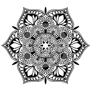 Mandalas for coloring book. Decorative round ornaments. Unusual flower shape. Oriental vector, Anti-stress therapy patterns. Weave