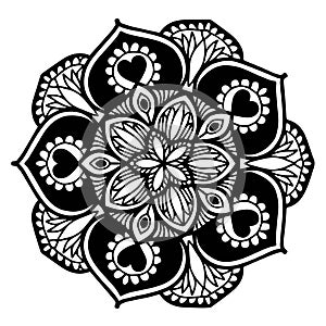 Mandalas for coloring book. Decorative round ornaments. Unusual flower shape. Oriental vector, Anti-stress therapy patterns. Weave