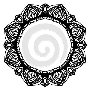 Mandalas for coloring book. Decorative round ornaments. Unusual flower shape. Oriental vector, Anti-stress therapy patterns. Weave