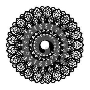 Mandalas for coloring book. Decorative round ornaments. Unusual flower shape. Oriental vector, Anti-stress therapy patterns. Weave