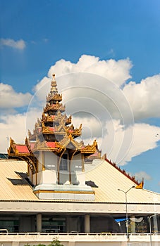 Mandalay airport, Myanmar