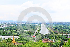Mandalay Cityscape, Myanmar