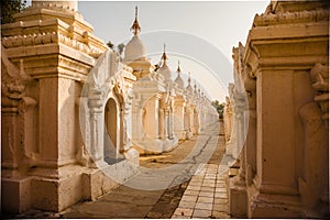 Mandalay Kuthodaw Pagoda Shrines