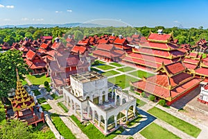 Mandalay, Myanmar at the Palace