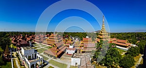 Mandalay palace, Mandalay, Myanmar