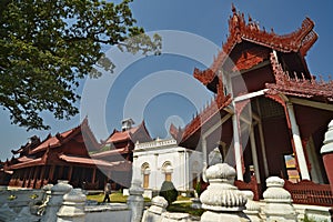 Mandalay Palace. Myanmar