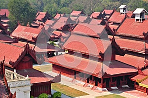 Mandalay palace, Myanmar Burma