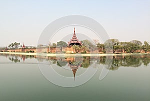Mandalay Palace in Myanmar (Burma)