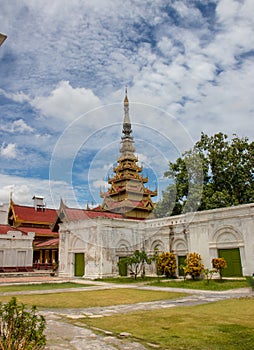 Mandalay Palace Myanmar Burma Asia