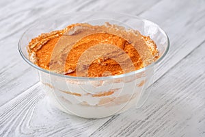 Mandarin orange tiramisu