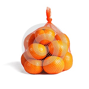 Mandarin Oranges in Plastic Mesh Sack