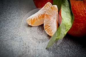 Mandarin or Tangerine fruit