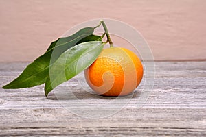 Mandarin or tangerine fruit
