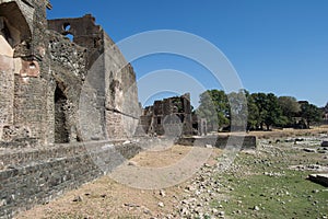 Mandav Ruins of building in Royal Complex
