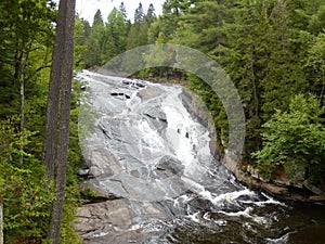 The Mandeville waterfall in southern Quebec photo