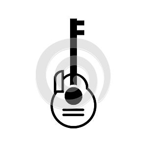 Mandolin icon or logo isolated sign symbol vector illustration