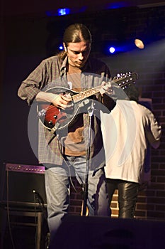 Mandolin player photo