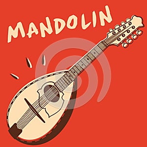 Mandolin vector