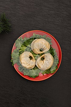 Mandu, a Korean-style dumpling