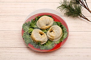 Mandu, a Korean-style dumpling