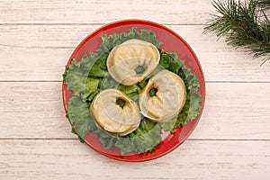 Mandu, a Korean-style dumpling