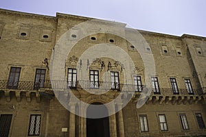 Manduria, Apulia: historic palace Imperiali-Filotico