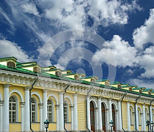 Manege Exhibition Hall in Moscow. Russia