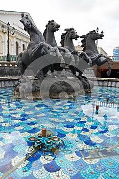 Manez Square in Moscow.