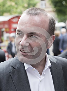 Manfred Weber visited Zagreb, Croatia