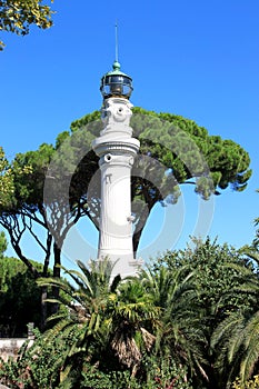 Manfredi Lighthouse upon Janiculum Hills, Rome photo