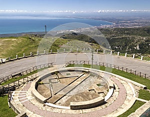 Manfredonia gulf viewed from Monte Sant'Angelo