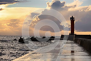 Mangalsala lighthouse, Riga