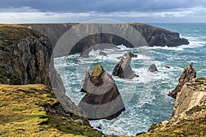 Mangersta Sea Stacks, Isle of Lewis, Outer Hebrides, Scotland