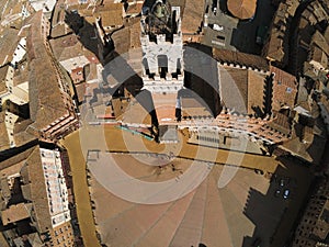 Mangia Tower in Siena City