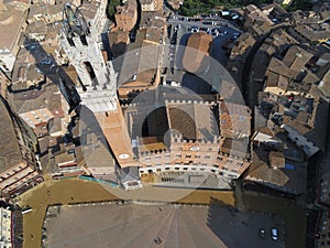 Mangia Tower in Siena City